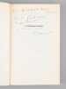 La mosaïque humaine. Entretiens sur les révolutions de la médecine et le devenir de l'homme. Avec la collaboration de Antoine Hess [ Livre signé par ...