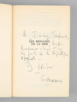 Les Brigades de la Mer [ Livre dédicacé par les auteurs ]. GRISONI, Dominique ; HERTZOG, Gilles