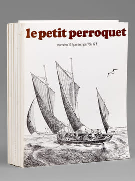 Le Petit Perroquet (Lot de 10 numéros du numéro 16 du Printemps 1975 au numéro 26 automne 1970 hiver 1980) . Collectif