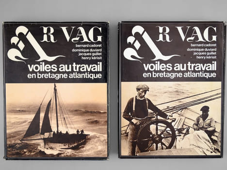 Ar Vag. Voiles au travail en Bretagne atlantique (Tomes I et II). CADORET, Bernard ; DUVIARD, Dominique ; GUILLET, Jacques, KÉRISIT, Henry.