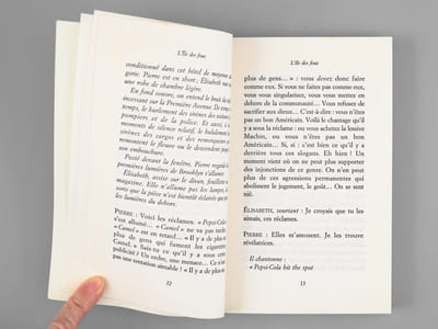 L'île des Fous. Nouvelles [ Livre dédicacé par l'auteur à Maurice Druon ]