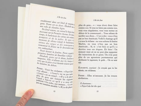 L'île des Fous. Nouvelles [ Livre dédicacé par l'auteur à Maurice Druon ]. MOHRT, Michel