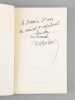 Les Nomades [ Livre dédicacé par l'auteur à Maurice Druon ]. MOHRT, Michel