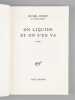 On liquide et on s'en va. Sotie [ Livre dédicacé par l'auteur à Maurice Druon ]. MOHRT, Michel