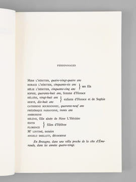 On liquide et on s'en va. Sotie [ Livre dédicacé par l'auteur à Maurice Druon ]. MOHRT, Michel