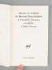 Discours de Réception de Bertrand Poirot-Delpech à l'Académie Française et réponse d'Alain Decaux [ Edition originale - Livre dédicacé par l'auteur à ...