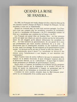 [ Lot de 2 livres dédicacés par l'auteur à Maurice Druon ] Quand la rose se fanera... Du Malentendu à l'espoir - Encore un effort, Monsieur le ...