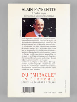 [ Lot de 3 essais dédicacés par l'auteur à Maurice Druon ] Les chevaux du Lac Ladoga - La France en désarroi. Entre les peurs et l'espoir - Du ...