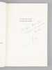 Le crime de Torcy. Roman. suivi de Fausses nouvelles [ Livre dédicacé par l'auteur à Maurice Druon ]. CABANIS, José