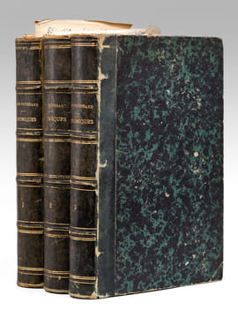Les Chroniques de Sire Jean Froissart (3 Tomes - Complet) [ Exemplaire de travail annoté par Maurice Druon pour la rédaction des "Rois Maudits" ] Qui ...