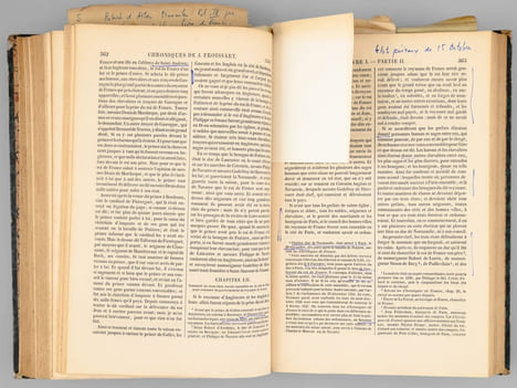 Les Chroniques de Sire Jean Froissart (3 Tomes - Complet) [ Exemplaire de travail annoté par Maurice Druon pour la rédaction des "Rois Maudits" ] Qui ...