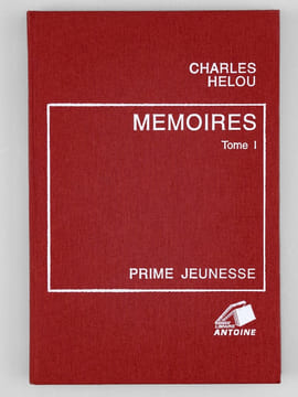 Mémoires (5 Tomes - Complet) [ Livre dédicacé par l'auteur à Maurice Druon ] Tome I : Prime jeunesse ; II : Présence palestinienne et accord du Caire ...