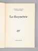 La dissymétrie [ Livre dédicacé par l'auteur à Maurice Druon ]. CAILLOIS, Roger