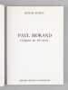 Paul Morand, voyageur du XXe siècle [ Livre dédicacé par l'auteur à Maurice Druon ]. BURRUS, Paul