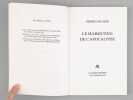 Le Marketing de l'Apocalypse [ Livre dédicacé par l'auteur à Maurice Druon ]. DAUZIER, Pierre