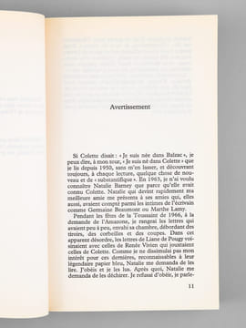 Colette l'éternelle apprentie [ Livre dédicacé par l'auteur à Maurice Druon ]. CHALON, Jean