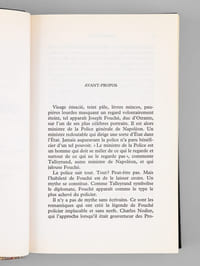Joseph Fouché [ Livre dédicacé par l'auteur à Maurice Druon ]