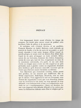 De Gaulle, Israël et les Juifs [ Livre dédicacé par l'auteur à Maurice Druon ]. ARON, Raymond