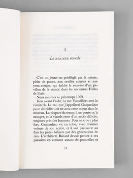 Comme des Rats. Roman [ Livre dédicacé par l'auteur à Maurice Druon ]. RAMBAUD, Patrick