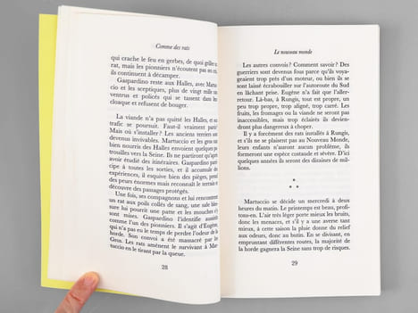 Comme des Rats. Roman [ Livre dédicacé par l'auteur à Maurice Druon ]. RAMBAUD, Patrick