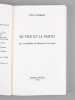 Le Vice et la Vertu. Les corruptibles de Mazarin &agrave; nos jours. [ Livre sign&eacute; par l'auteur - Envoi &agrave; Maurice Druon ]. LOMBARD, Paul (1927-2017)
