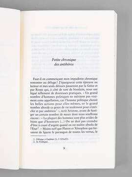 Le Vice et la Vertu. Les corruptibles de Mazarin à nos jours. [ Livre signé par l'auteur - Envoi à Maurice Druon ]. LOMBARD, Paul (1927-2017)