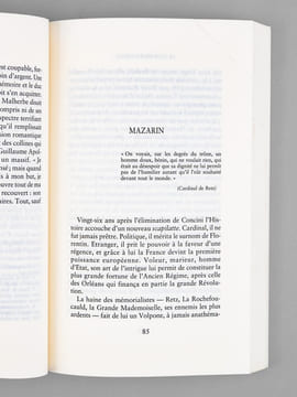 Le Vice et la Vertu. Les corruptibles de Mazarin à nos jours. [ Livre signé par l'auteur - Envoi à Maurice Druon ]. LOMBARD, Paul (1927-2017)