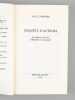 Enqu&ecirc;te d'auteurs. La libert&eacute; d'&eacute;crire, d'Hom&egrave;re &agrave; nos jours [ Livre sign&eacute; par l'auteur - Envoi &agrave; Maurice Druon ]. LOMBARD, Paul (1927-2017)