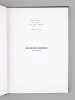 Fran&ccedil;ois Mauriac, sa Vie, son Oeuvre [ Livre d&eacute;dicac&eacute; par l'auteur &agrave; Maurice Druon ]. MAURIAC, Claude