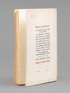 Sur ce Rivage... Récit [ Avec une carte d'envoi autographe signée par l'auteur à Maurice Druon ]