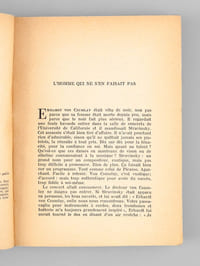 Un soupçon de pitié [ Livre dédicacé par l'auteur à Maurice Druon ]