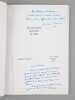 Les 15 Myst&egrave;res du Rosaire en image m&eacute;dit&eacute;s par Jean Tauler, pri&eacute;s par le P&egrave;re Carr&eacute; [ Livre d&eacute;dicac&eacute; par l'auteur &agrave; Maurice Druon - Avec une carte ...