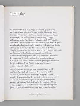 Les 15 Mystères du Rosaire en image médités par Jean Tauler, priés par le Père Carré [ Livre dédicacé par l'auteur à Maurice Druon - Avec une carte ...