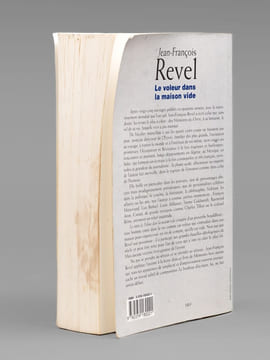 Le voleur dans la maison vide , Mémoires [ Livre signé par l'auteur - Envoi à Maurice Druon ]. REVEL, Jean-François (1924-2006)