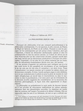 Jean-François Revel : Pourquoi des philosophes ; Pour l'Italie ; Sur Proust ; La cabale des dévots ; Contre censure ; Descartes inutile et incertain [ ...