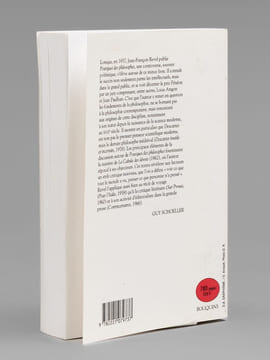 Jean-François Revel : Pourquoi des philosophes ; Pour l'Italie ; Sur Proust ; La cabale des dévots ; Contre censure ; Descartes inutile et incertain [ ...