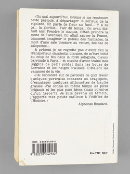 Les vacances de la vie  [ Livre signé par l'auteur - Envoi à Maurice Druon ]. BOUDARD, Alphonse