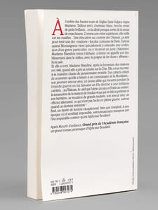 Madame... de Saint-Sulpice. Roman [ Livre signé par l'auteur - Envoi à Maurice Druon ]