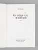 Un d&eacute;sir fou de danser - roman [ Livre sign&eacute; par l'auteur - Envoi &agrave; Maurice Druon ]. WIESEL, Elie (1928-2016)