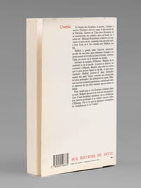 L'oublié - roman [ Livre signé par l'auteur - Envoi à Maurice Druon ]