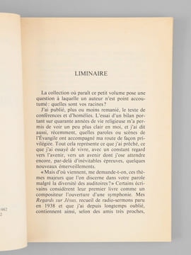 Ces maîtres que Dieu m'a donnés [ Livre signé par l'auteur - Envoi à Maurice Druon ]. Carré, A.-M. [ Carré, Père Ambroise-Marie (1908-2004) ]