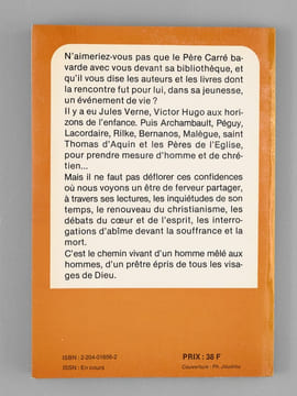 Ces maîtres que Dieu m'a donnés [ Livre signé par l'auteur - Envoi à Maurice Druon ]. Carré, A.-M. [ Carré, Père Ambroise-Marie (1908-2004) ]