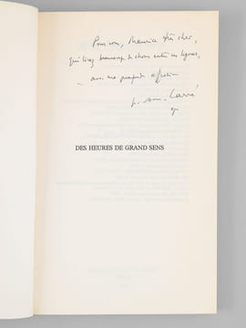 Je n'aimerai jamais assez, Journal 1970-1987 ; Des heures de grand sens, journal 1988-1990 ; Vient le temps de chanter, journal 1991-1993 ; Tout m'est ...