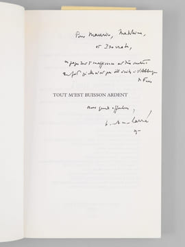 Je n'aimerai jamais assez, Journal 1970-1987 ; Des heures de grand sens, journal 1988-1990 ; Vient le temps de chanter, journal 1991-1993 ; Tout m'est ...