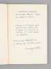 H&eacute;liogabale [ Livre sign&eacute; par l'auteur - Envoi &agrave; Maurice Druon ]. MOINOT Pierre (1920-2007)
