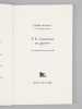 T.E. Lawrence en guerre - Le choix de la servitude [ Livre sign&eacute; par l'auteur - Envoi &agrave; Maurice Druon ]. MOINOT Pierre (1920-2007)
