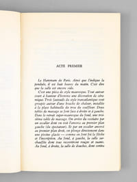 Colinette. Comédie en trois actes [ Livre dédicacé par l'auteur à Maurice Druon ]