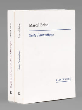Cahiers Marcel Brion (4 Tomes en 3 volumes - Complet) Tome I : Mémoires d'une Vie Incertaine ; Tomes II-III : Suite Fantastique ; Tome IV : Orplid ou ...