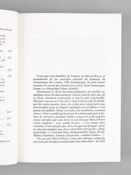 Cahiers Marcel Brion (4 Tomes en 3 volumes - Complet) Tome I : Mémoires d'une Vie Incertaine ; Tomes II-III : Suite Fantastique ; Tome IV : Orplid ou ...