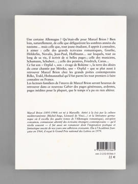 Cahiers Marcel Brion (4 Tomes en 3 volumes - Complet) Tome I : Mémoires d'une Vie Incertaine ; Tomes II-III : Suite Fantastique ; Tome IV : Orplid ou ...